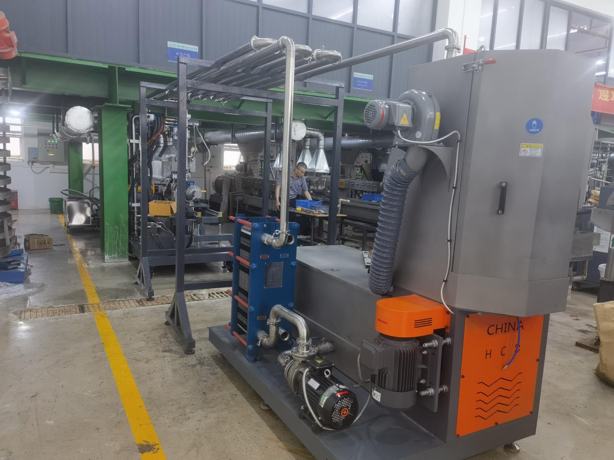 ky开元TPE引进双螺杆挤出机+水下切生产线自动化设备 ky开元TPE引进双螺杆挤出机+水下切生产线自动化设备